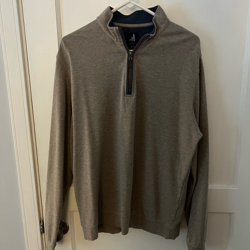 Johnnie-O Pullover (Tan - Like New)